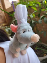 Disney Ratatouille Chef Remy Magnetic Shoulder Pal Plush 5
