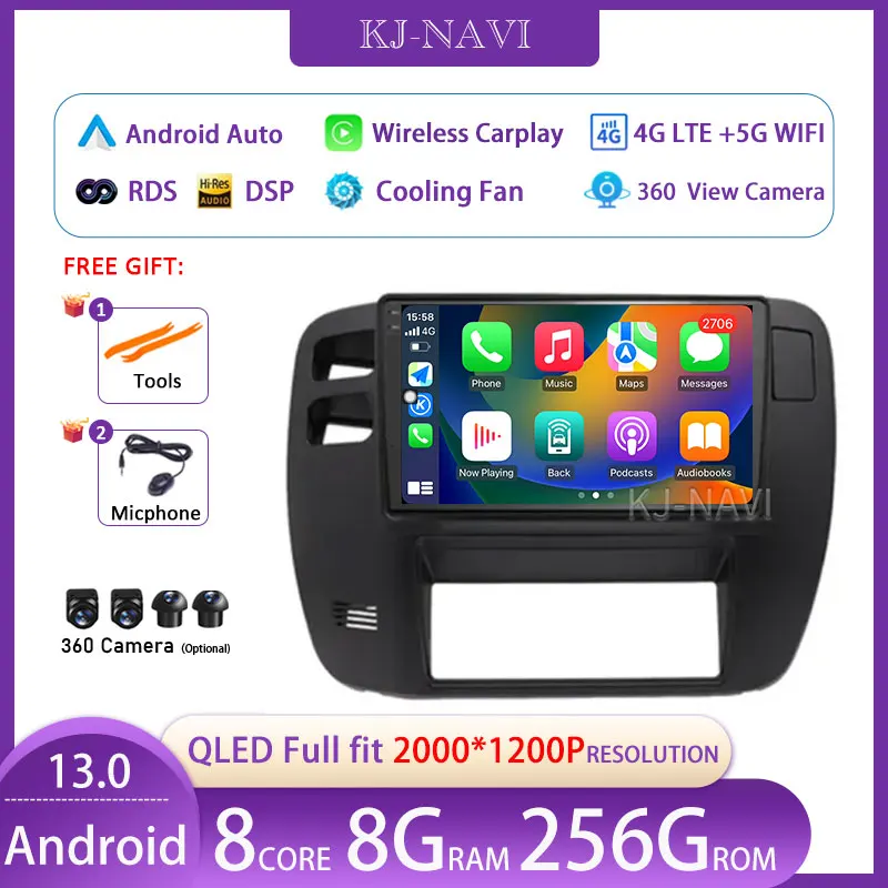 

Android 14 Car Radio For NISSAN Patrol 1997 1998 1999 2000 2001 2002 2003 2004 2005 GPS Navigation Multimedia Player Autoradio