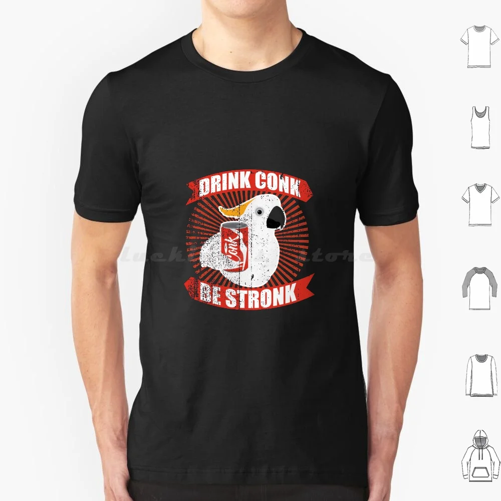 Untitled T Shirt 6xl Cotton Cool Tee Conk Coke Parrot Birb Birb Conk Birb Coke Cola Birb Cola Bird Cola Parrot Cola Parrot With