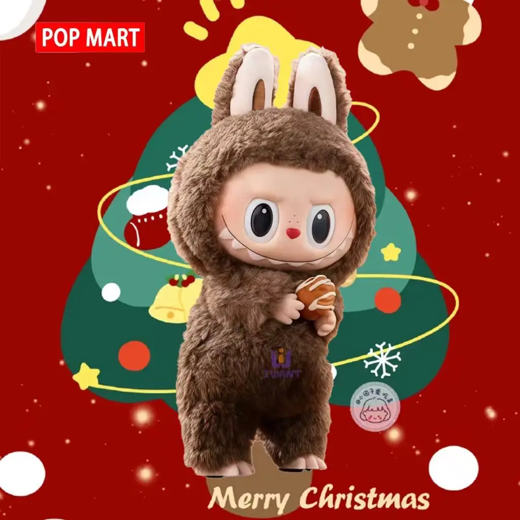 LABUBU نبضات القلب معكرون سر الكستناء الكاكاو عيد الميلاد تخزين ستوفير هدية نادرة لينة اللمس تمثال فينيل Aliexpress الساخن