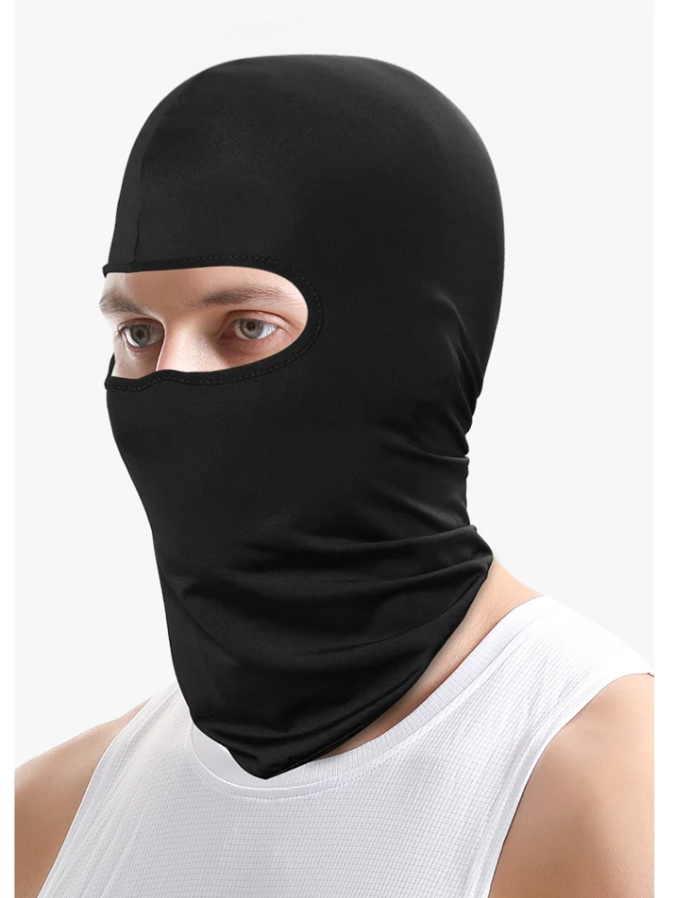 Balaclava máscara facial para motocicleta, capacete de moto, bandana, capuz, esqui, pescoço, máscara