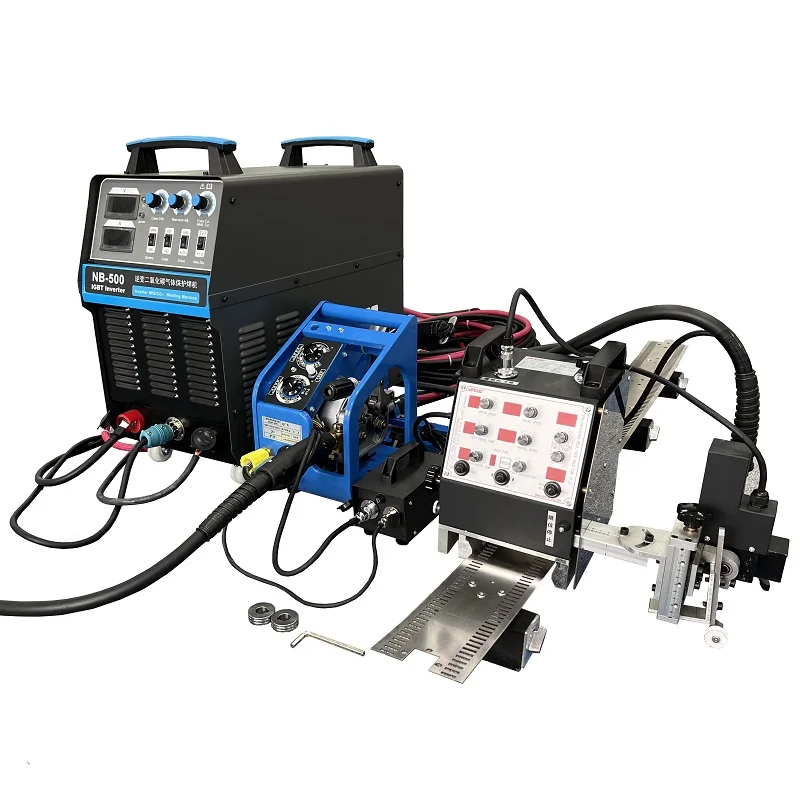 Portable Tank Horizontal And Vertical Seam Welding Carriage With Flexible Rails
