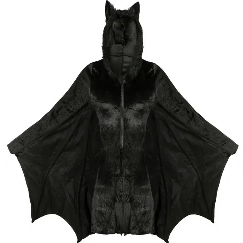 Halloween Vampiro Bambino Adulto Pipistrello Costume Pipistrello Cosplay Costume genitore-figlio Vampiro Party Ruolo Performance Costume M17