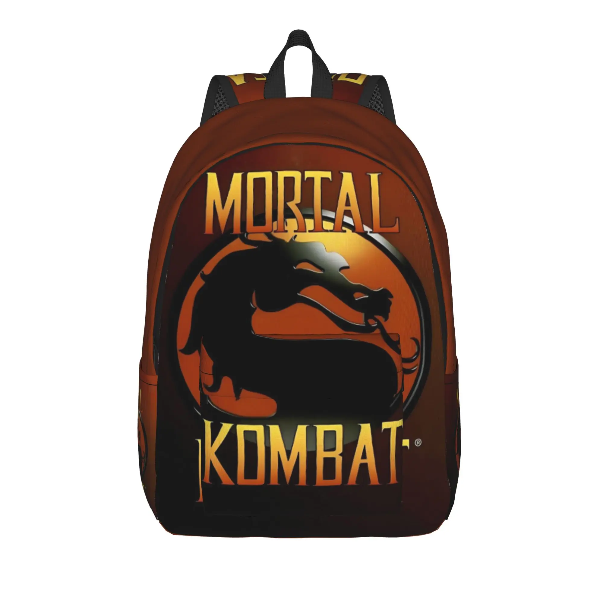 

Mortal Kombat II Moive 2026 Classical Backpack Sports Student Hiking Travel Daypack for Men Women Laptop Computer Canvas Bags