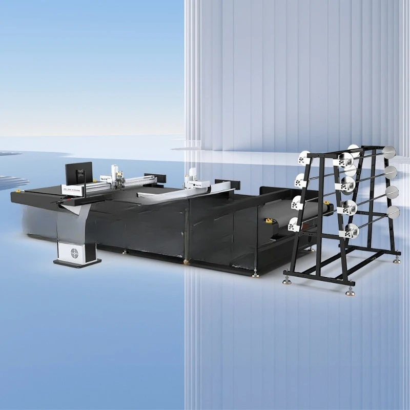 آلة قطع التحكم العددي الأوتوماتيكية لسجادة مقعد السيارة