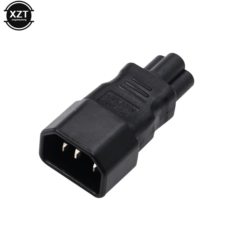 Universal Power Adapter IEC 320 C14 to C5 Adapter Converter C5 to C14 AC Power Plug Socket 3 Pin IEC320 C14 Connector HOT SELL