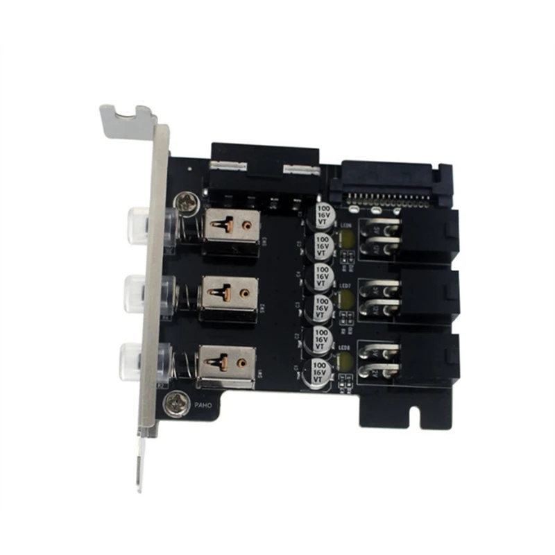 Super Sale Power Saving Controller for SATA Hard Drive PCI Expansion Card