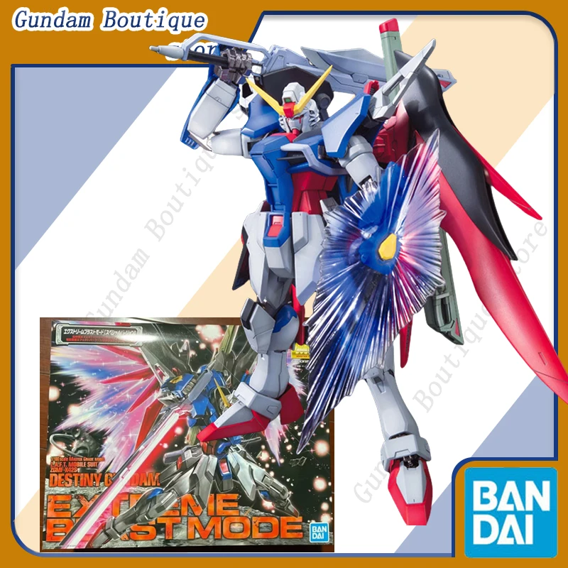 Bandai Genuine MG ZGMF-X42S DESTINY GUNDAM Extreme Burst Mode Anime Action Figure Collectible Assembly Model Toys Gift Children