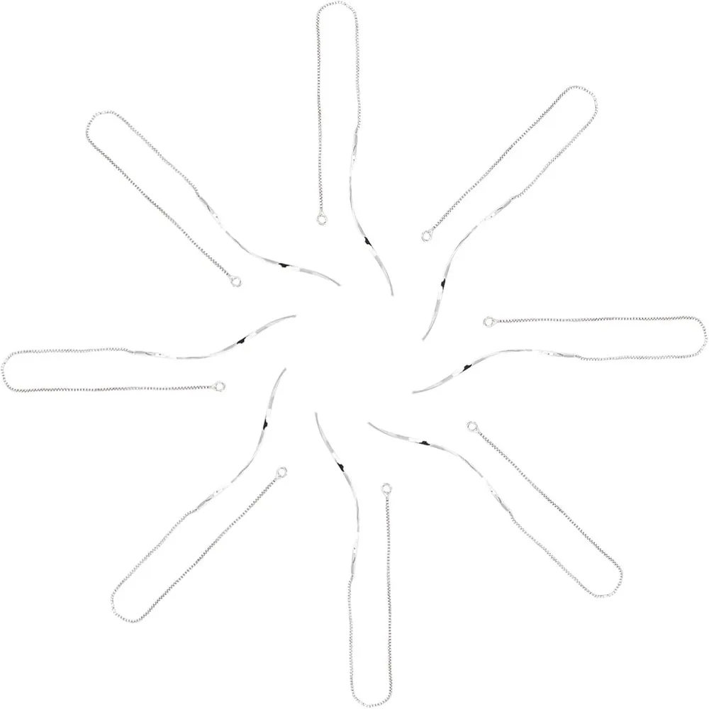 

16pcs Earring Findings Brass Ear Threads Long-Lasting Ear Threads Metal Earings for DIY Jewelry Making Pin 1x1.5mm