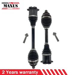 Pair Front Left And Right CV Joint Axle Drive Shaft For Bentley Continental 2003-2012 3W0407271 3W0407272 3W0407271B