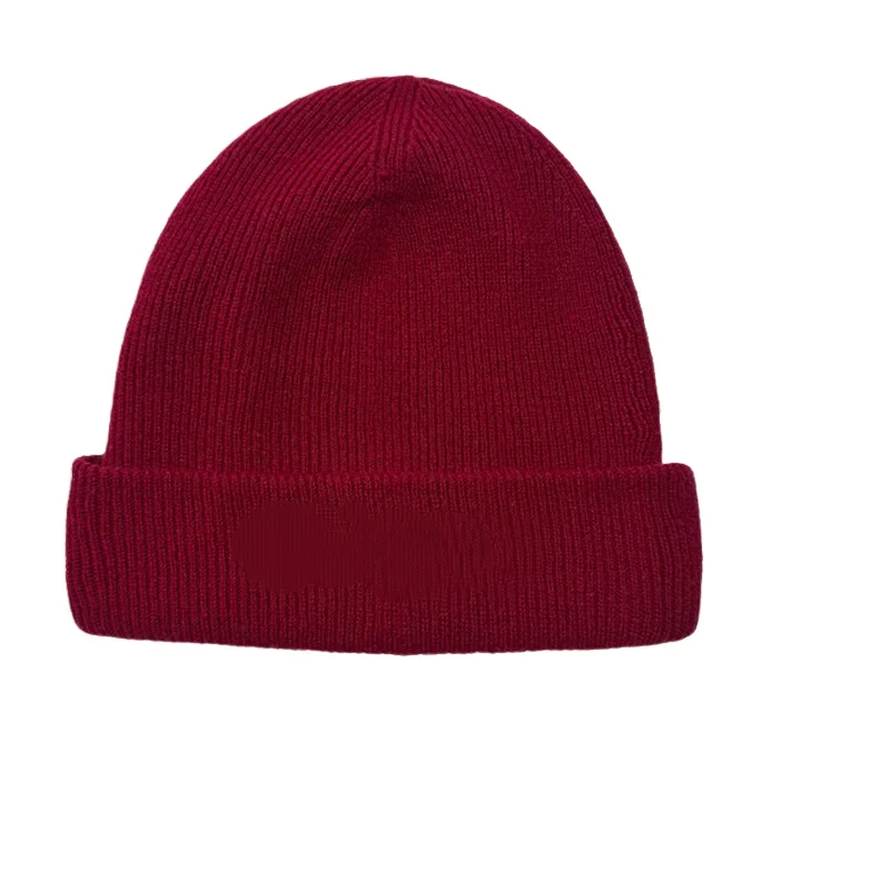 

Классическая двухслойная теплая осенне-зимняя вязаная шапка унисекс, модные толстые шапочки Skullies для женщин, женская уличная повседневная накидка