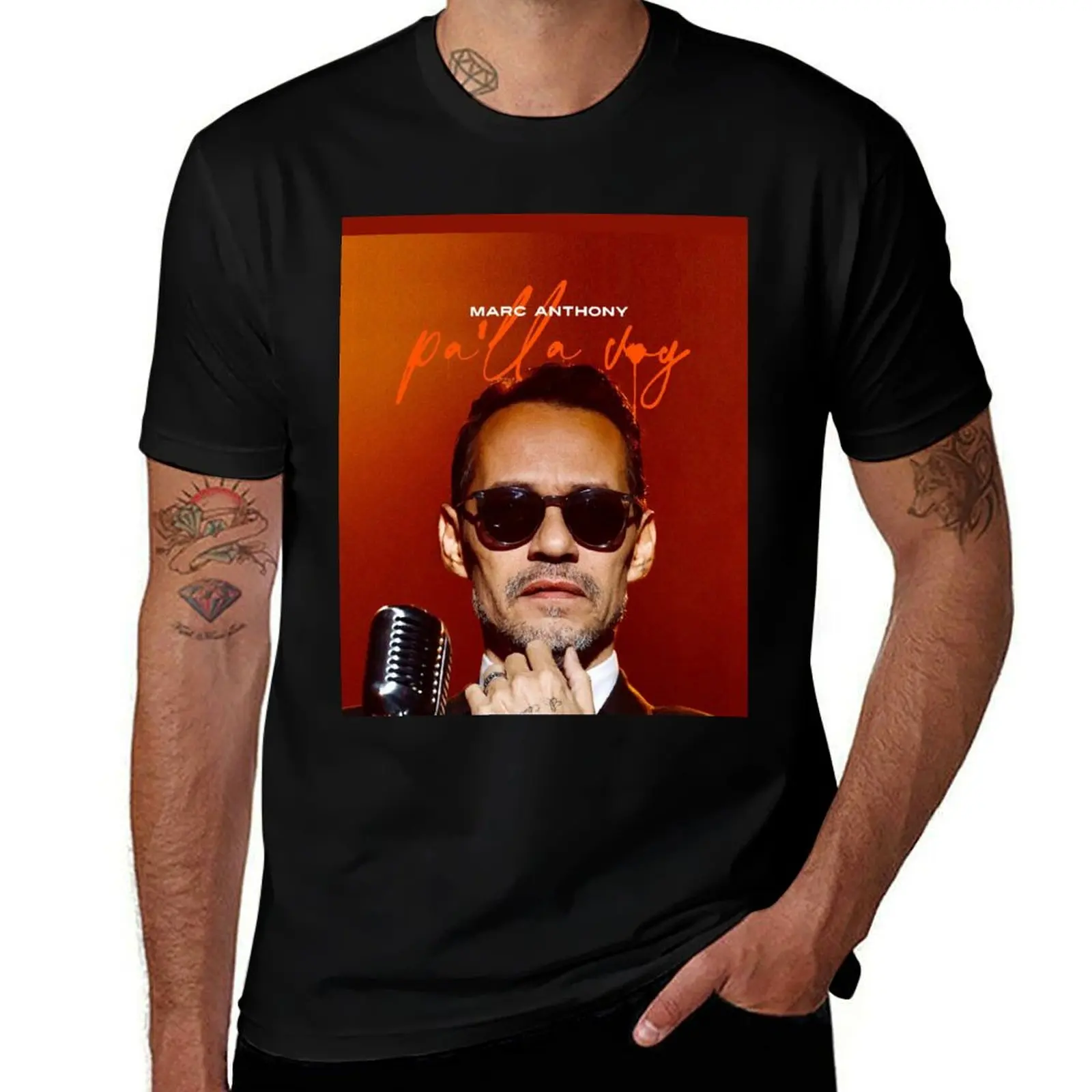 

small of Marc mala pa'lla voy Anthony T-Shirt Non-Shrink Basic Cotton T-Shirt