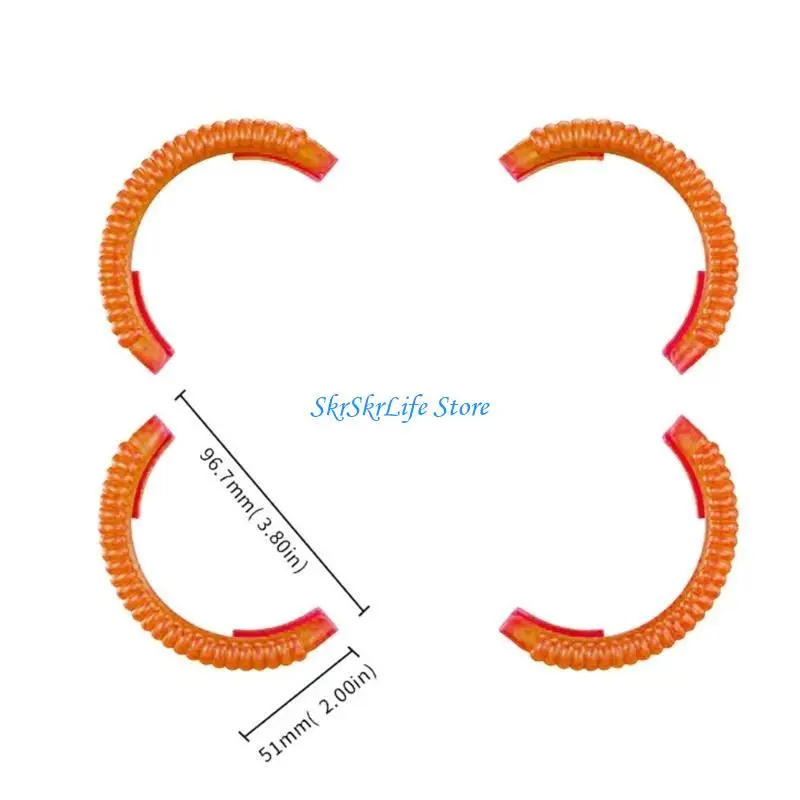 E65E Anti-Collision-Geräte-Stoßfänger für Avata 2 Ersatzpropeller Guard-Ringe