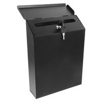 Mailbox Outdoor Letter Newspaper Box Email Suggestion Box Rural Wind Vintage Wall Mounted With Key For Garden Yard New 2025 New