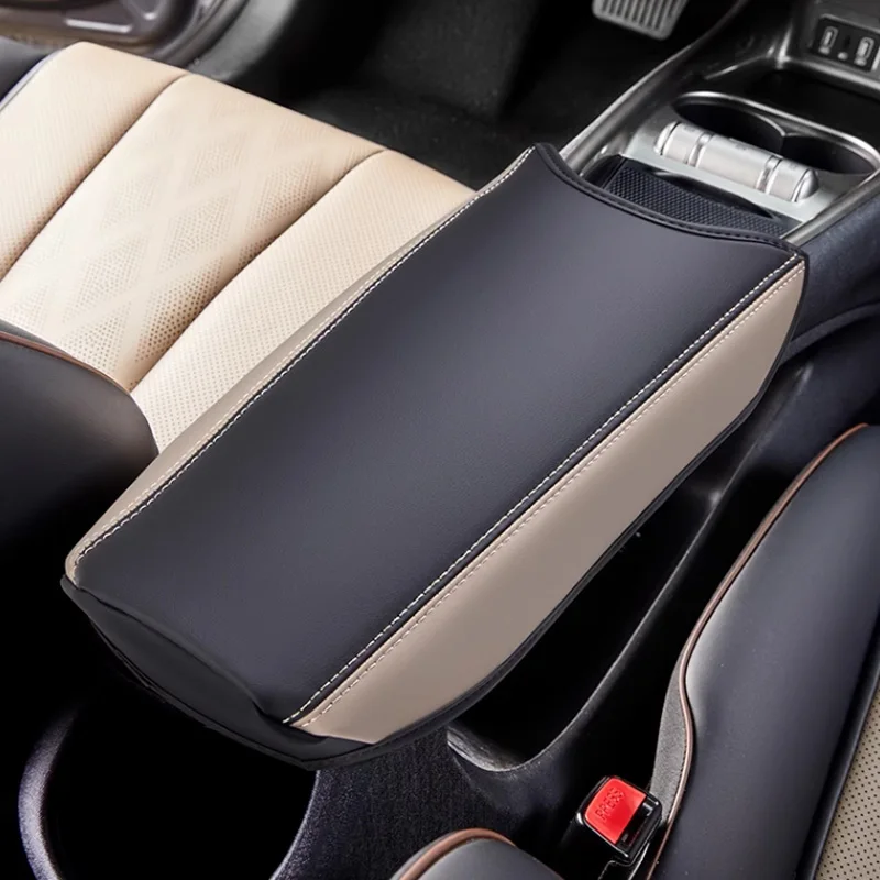 For BYD Dolphin 2023-2024 Car Armrest Pad Center Console Arm Rest Seat Box Pad Protective Pad Cover Accessories