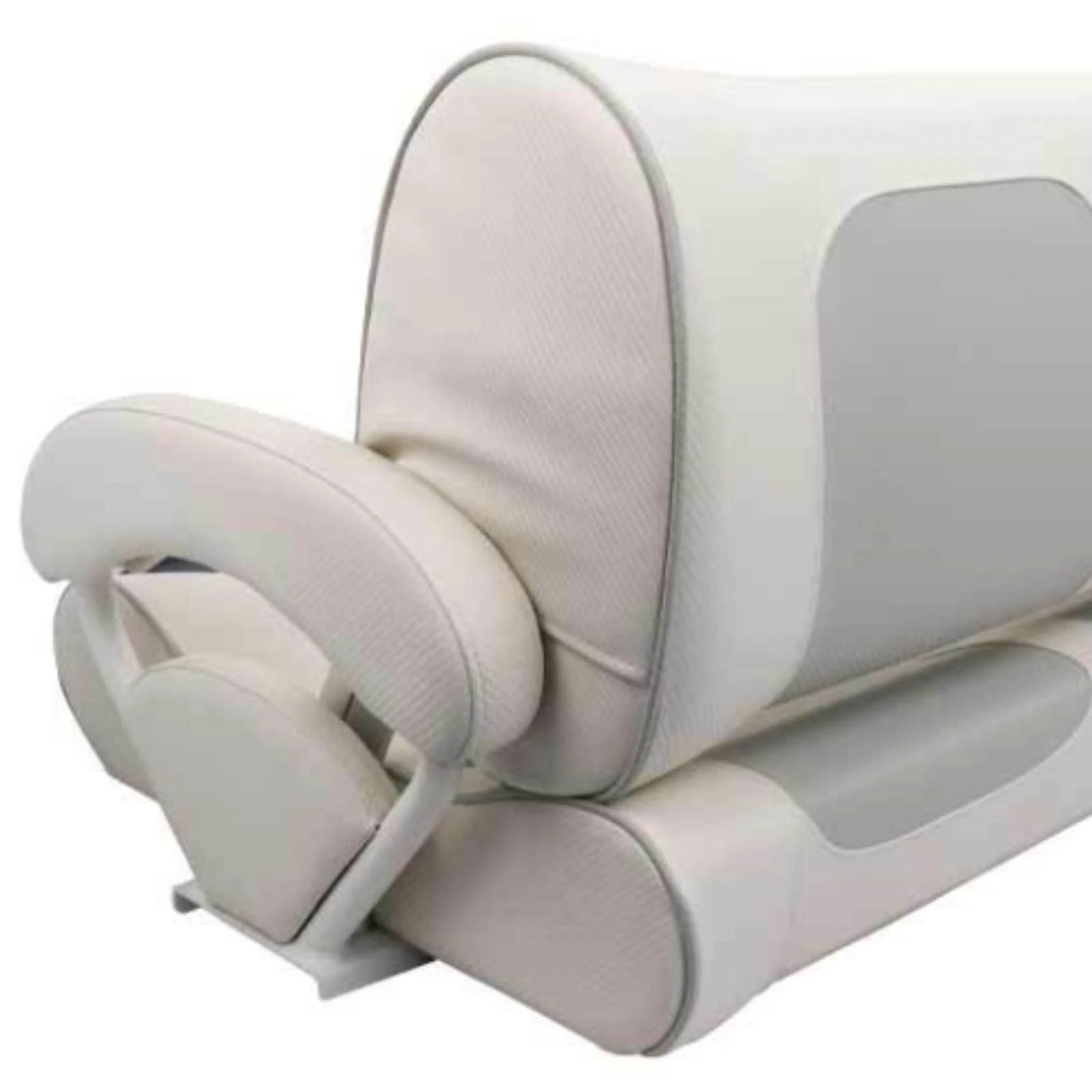 Marine Sofa Padded Double Boat Seat Double Seat Long-Lasting Seating Tough for Yacht Owners, Boats, Yachts