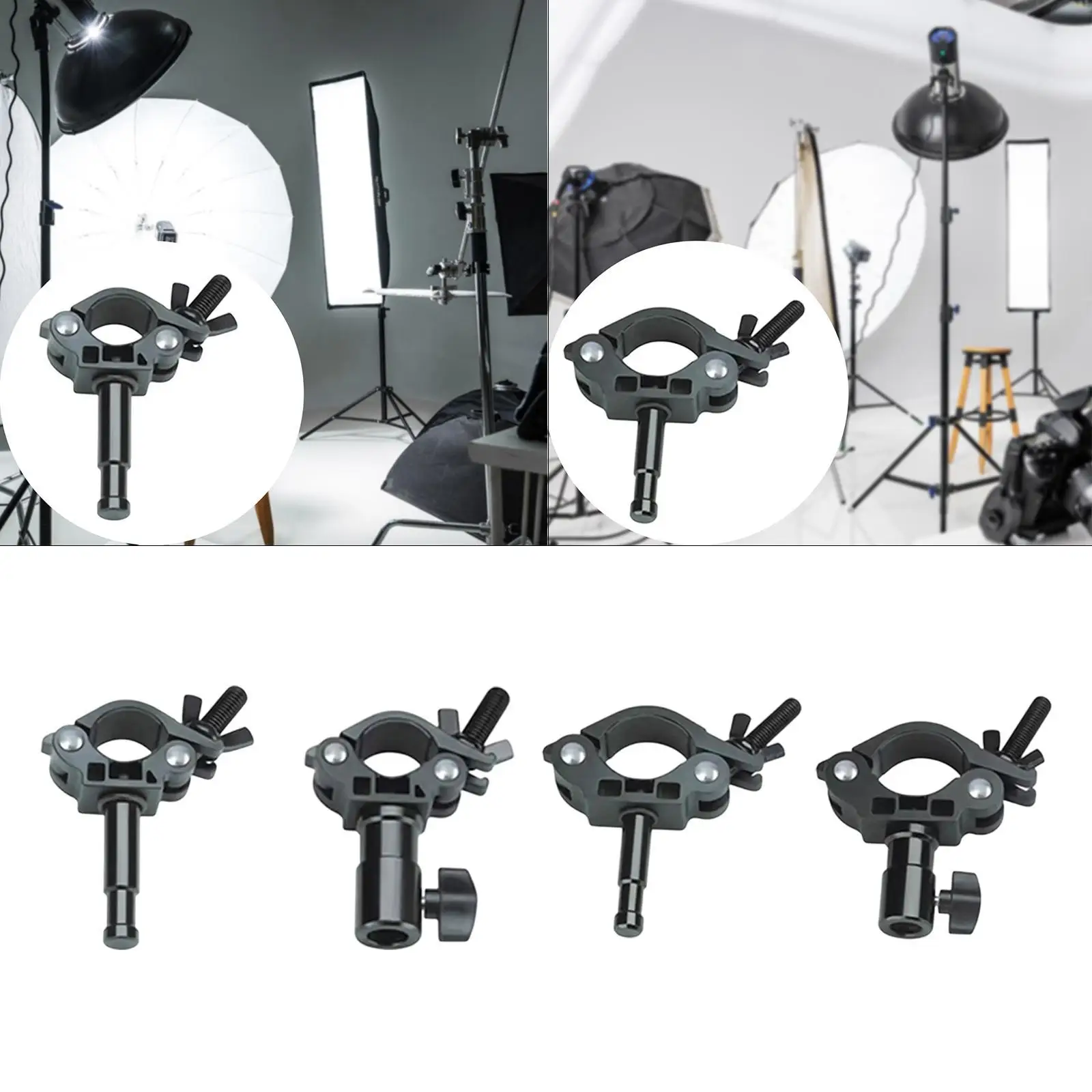 Photography Accessories Clamp 30-35mm Clamp Range Small Size for Crossbars Photo