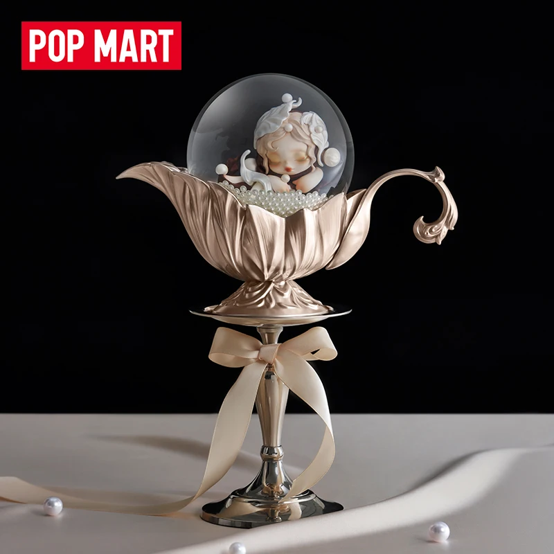 

POPMART оригинальный обеденный стол SKULLPANDA серии хрустальный шар периферийные устройства украшение дома подарок модные и модные рождественские игрушки