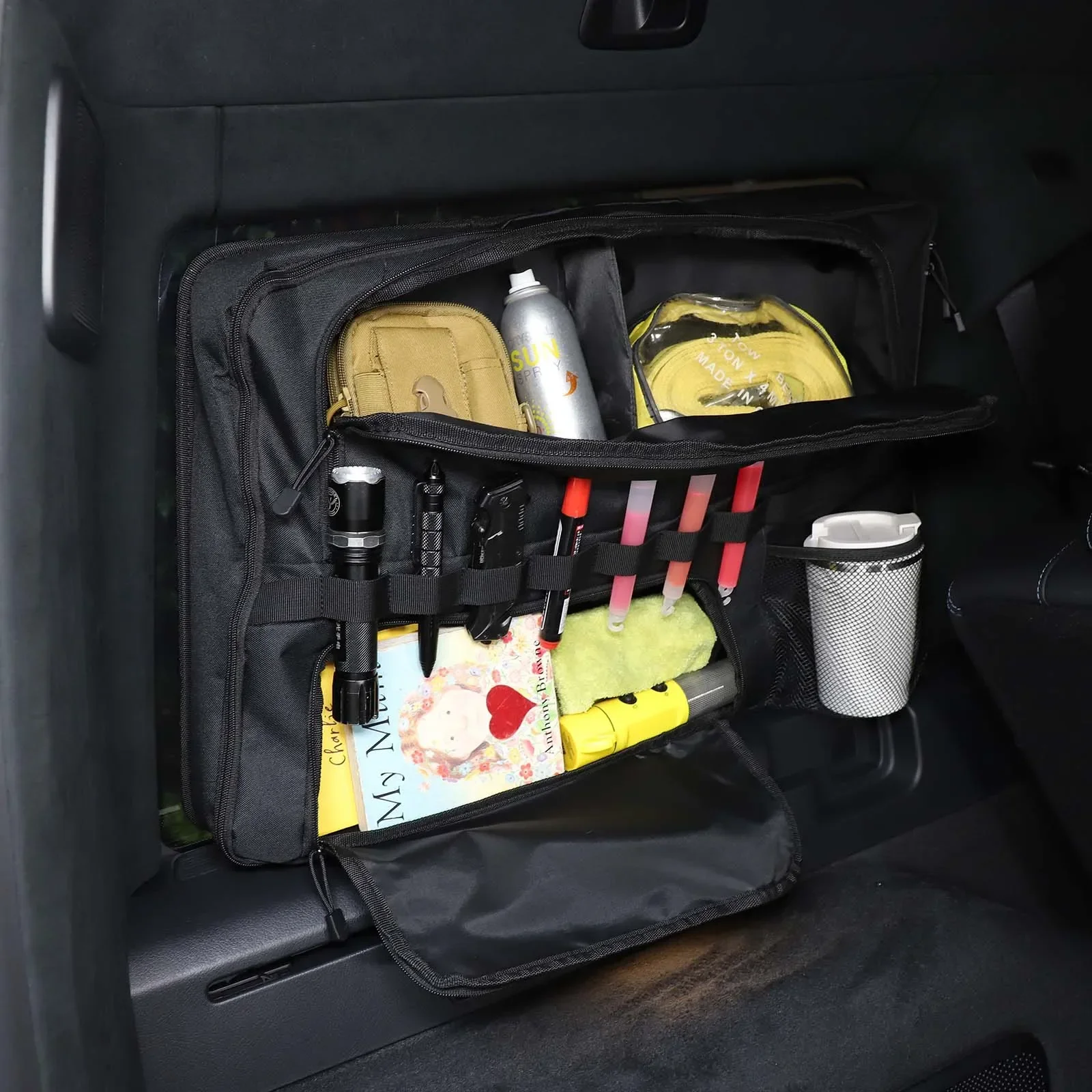 

For 2019-2025 Mercedes-Benz G-Class W464 Oxford cloth black car styling car trunk side window bag car interior accessories