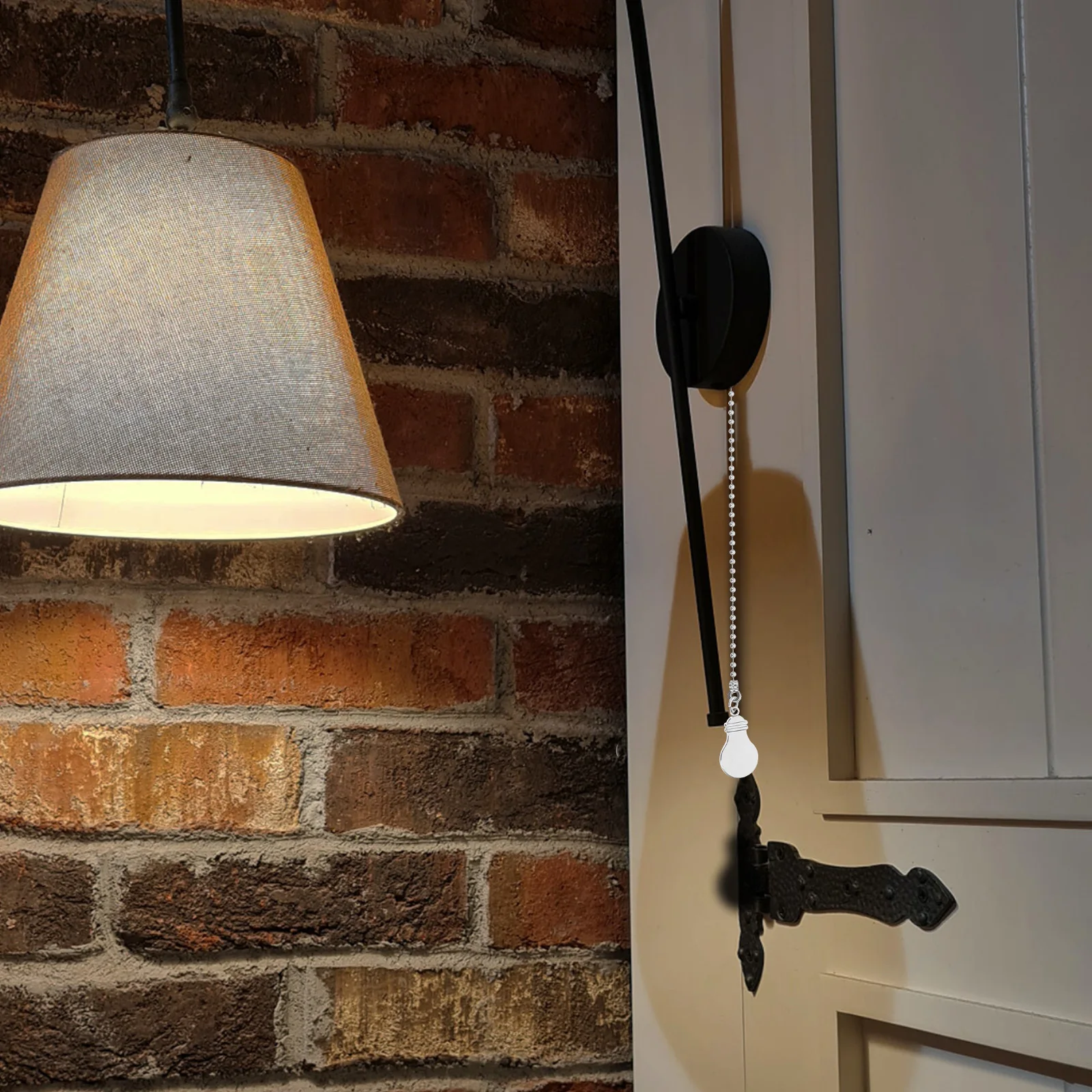 

2Pcs Chandelier Ceiling Fan Pull Chains Vintage Pendant Extenders Decorative Long Chain Lamp Lighting Accessories