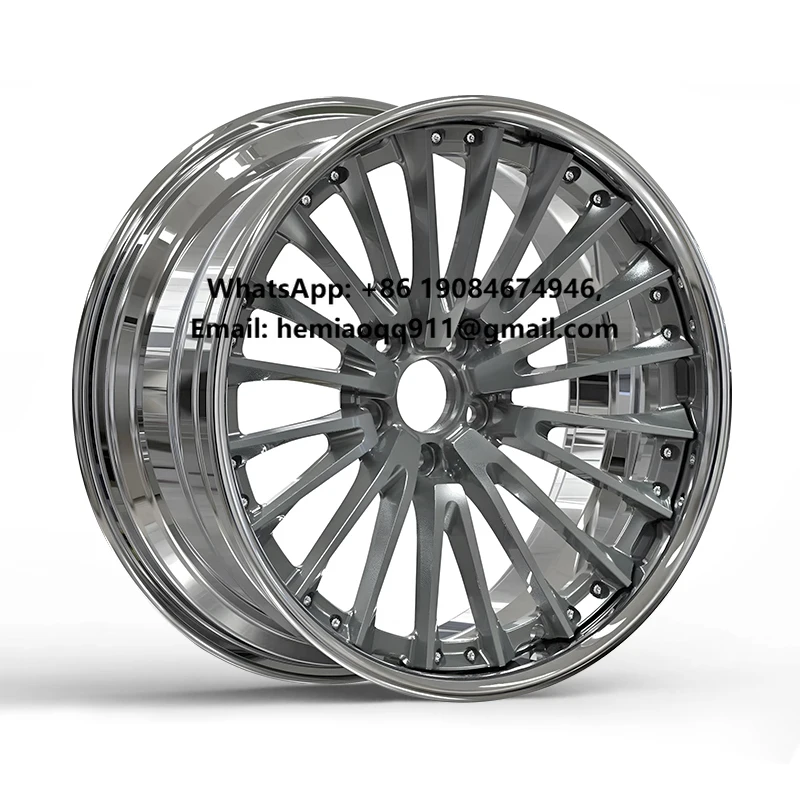 

24-дюймовые кованые вогнутые диски из сплава, 2 штуки, 5x120 5x127 для BMW E39