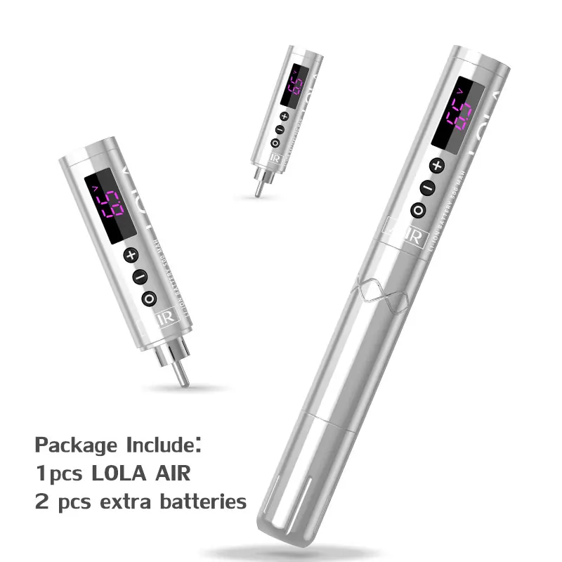 EZ LOLA AIR Wireless PMU Tattoo Machine 500mAh
