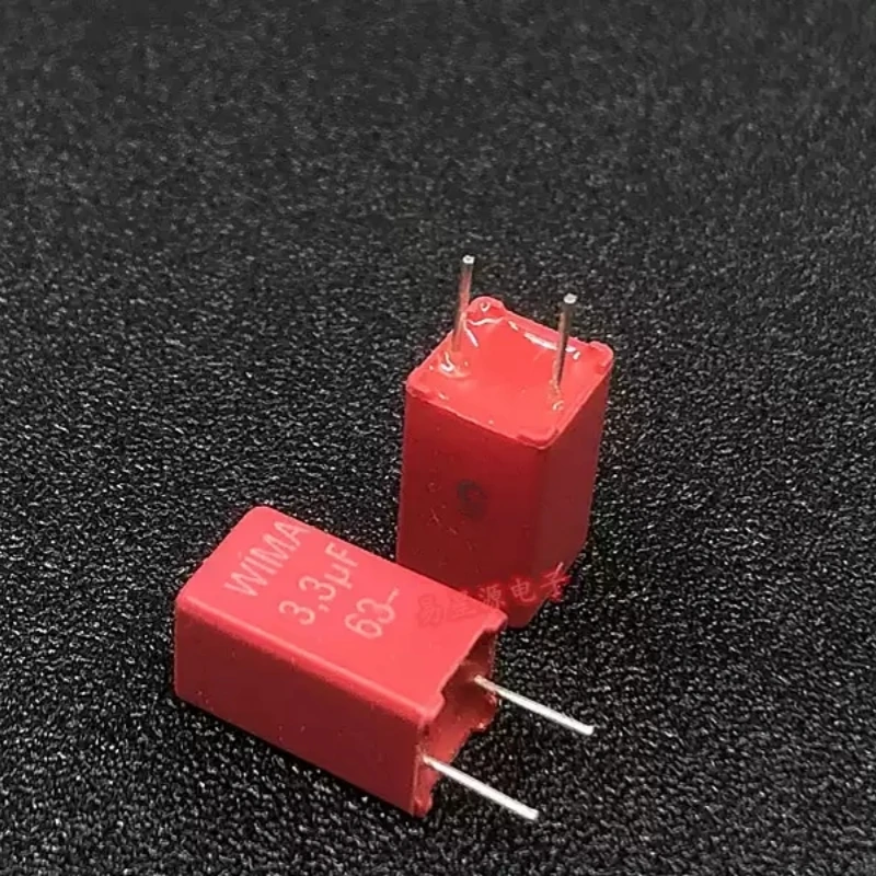 3.3UF 63V imported WIMA 63V335 3U3 100V MKS2 audio fever film capacitor