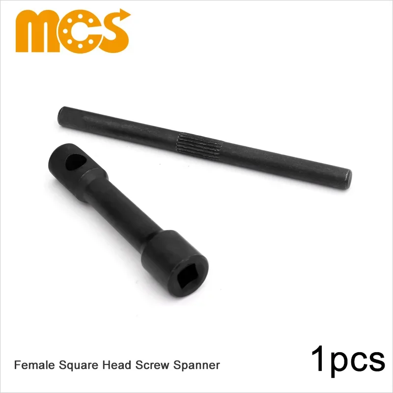 1pcs Milling Lathe Chuck Wrench Square Head Screw Spanner Tool Holder Key Female 8mm 10mm 12mm 14mm 17mm 19mm 22mm