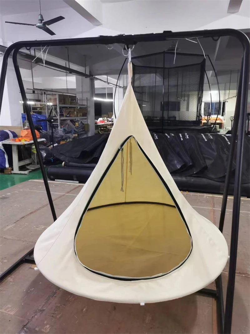 UFO butterfly shaped swing chair hammock frame outdoor camping leisure hanging sofa tent UFO shaped hammock