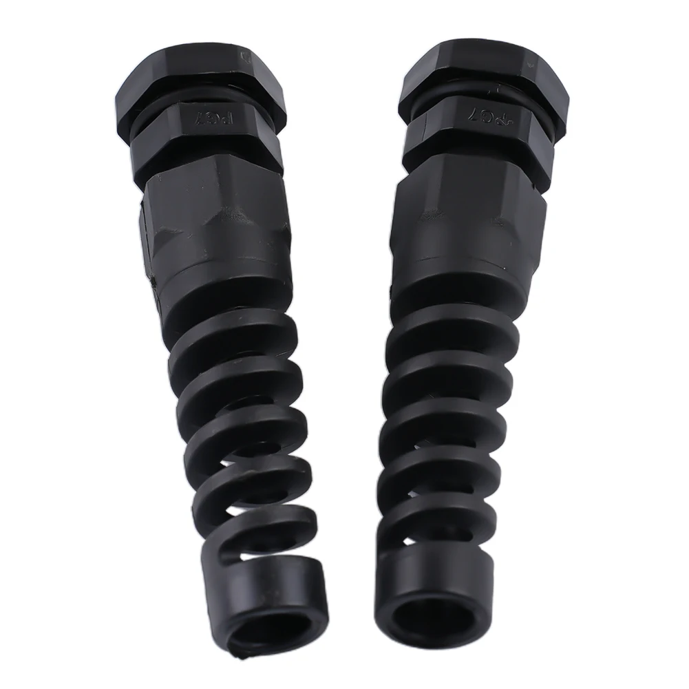For Fixing Cables Cable Connectors Cable Glands For Mechanical Control Boxes 5pcs Easy To Tighten PG7 M12/PG9 M16/PG11 Plastic