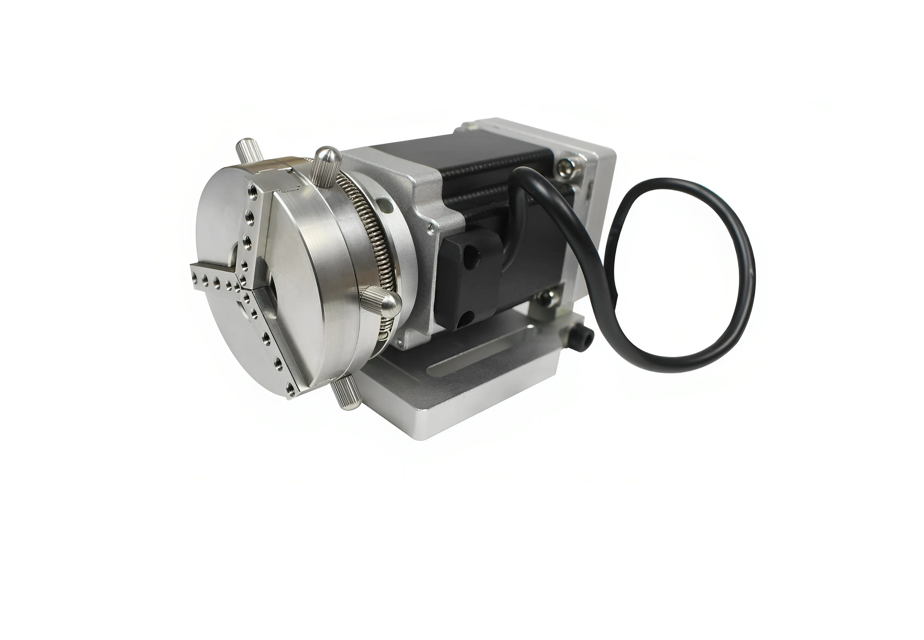 Etiqueta anillo pulsera grabado pequeña empresa letra colgante corte incluyendo eje de rotación D60 joyería máquina de marcado láser