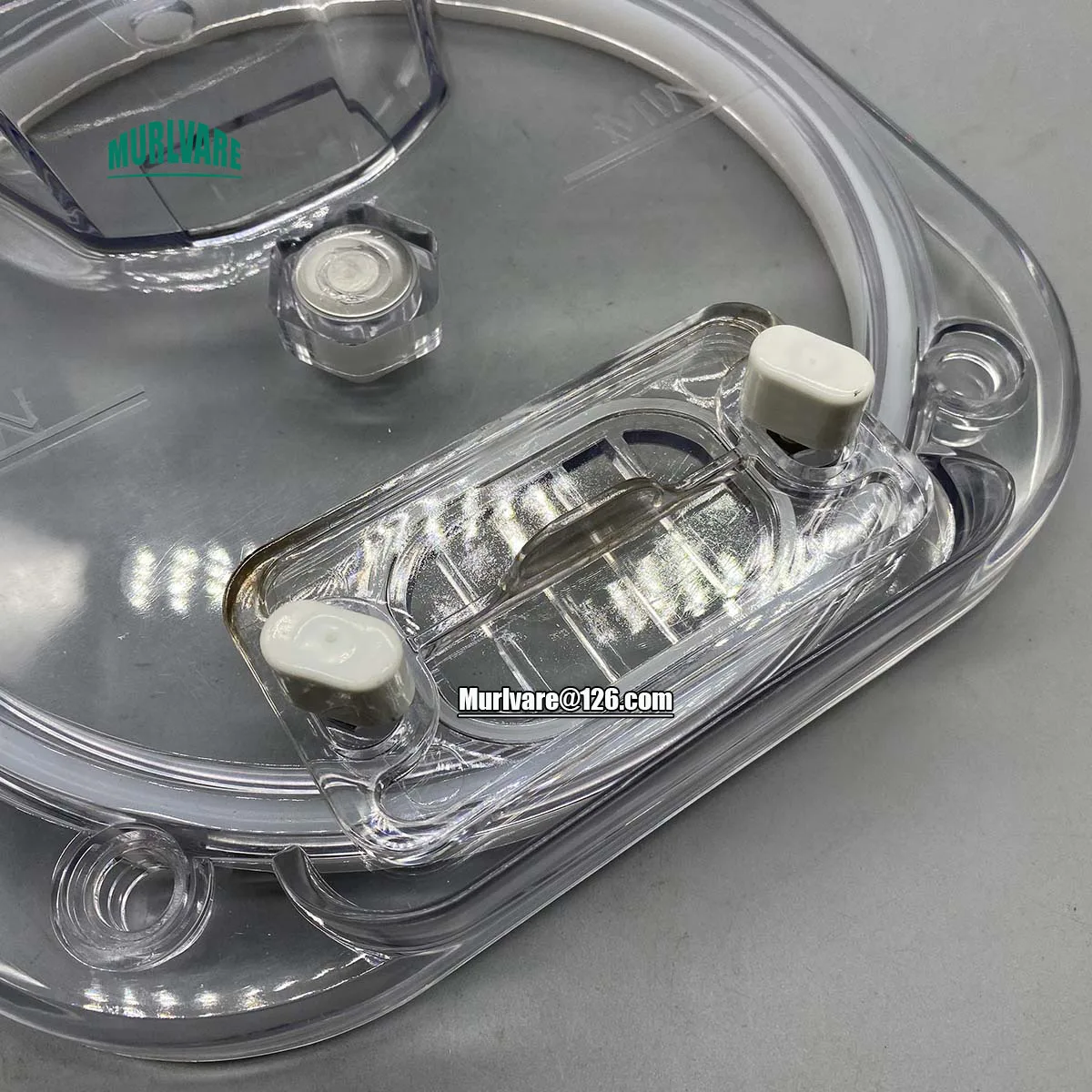 Ice Cream Machine Spare Parts Front Plastic Baffle With Nut for BINGZHILE BQL-112Y Hard Ice Cream Machine Replacement