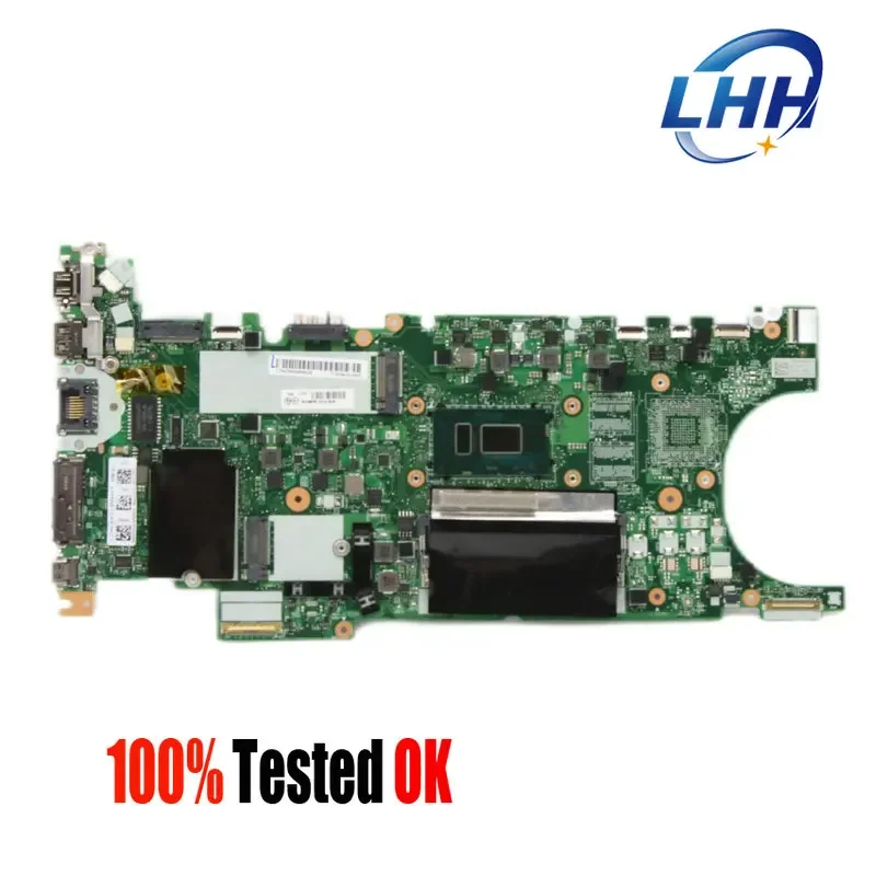 For Lenovo Thinkpad T480S Laptop Motherboard with CPU I5-8250U RAM 4G UMA NM-B471 Mainboard