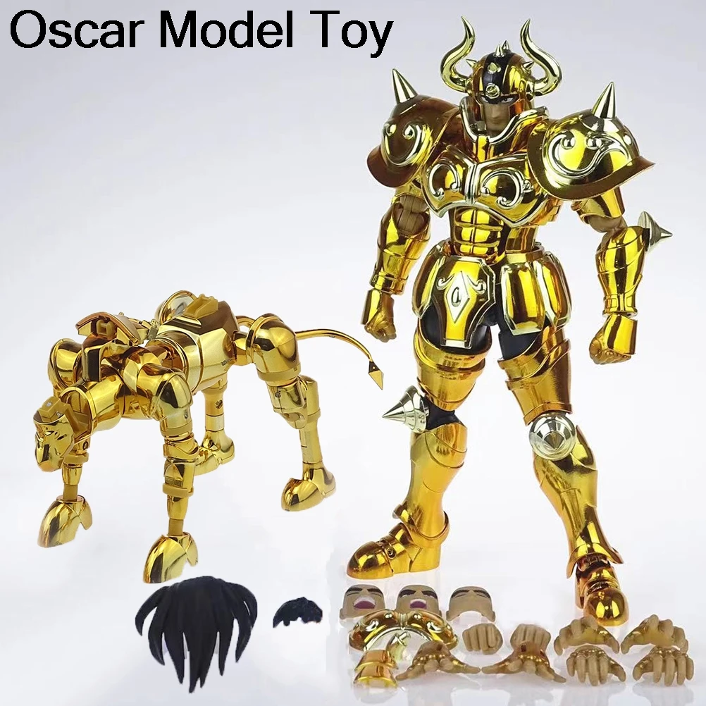 In Stock CS Model Saint Seiya Myth Cloth EX Taurus Aldebaran With Object/Totem Gold Knights of the Zodiac Metal Action Figure