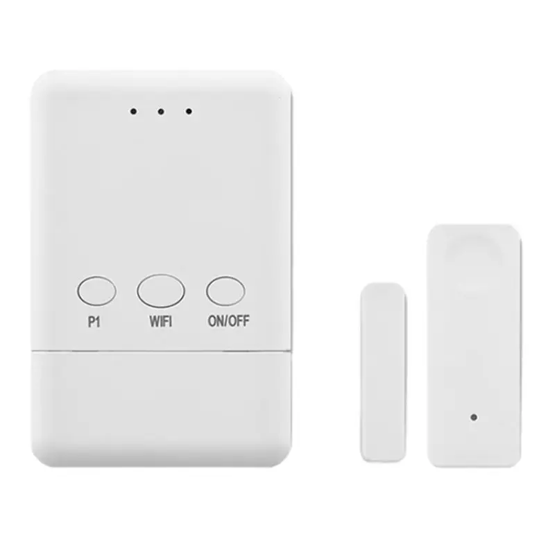 

FULL-Tuya WIFI Smart Universal Garage Door Opener Support Alexa Voice Assistant Door Sensor Wireless Garage Door Controller