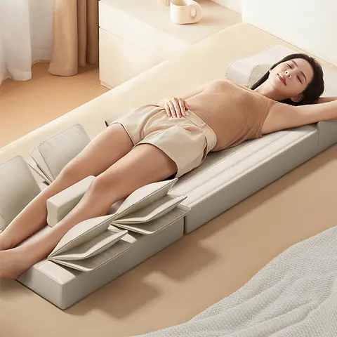 멀티 인 원 동기화 기술 접이식 마사지 매트리스, 히팅 허리 마사지기, 전신 경추 요추 마사지 쿠션