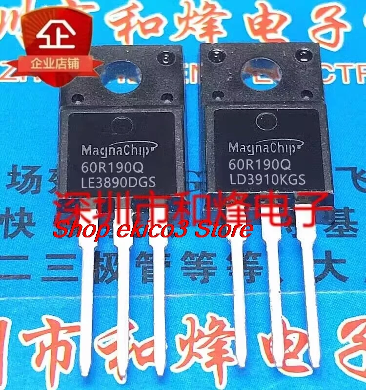 10pieces original Stock  MMF60R190Q 60R190Q  MOS TO-220F