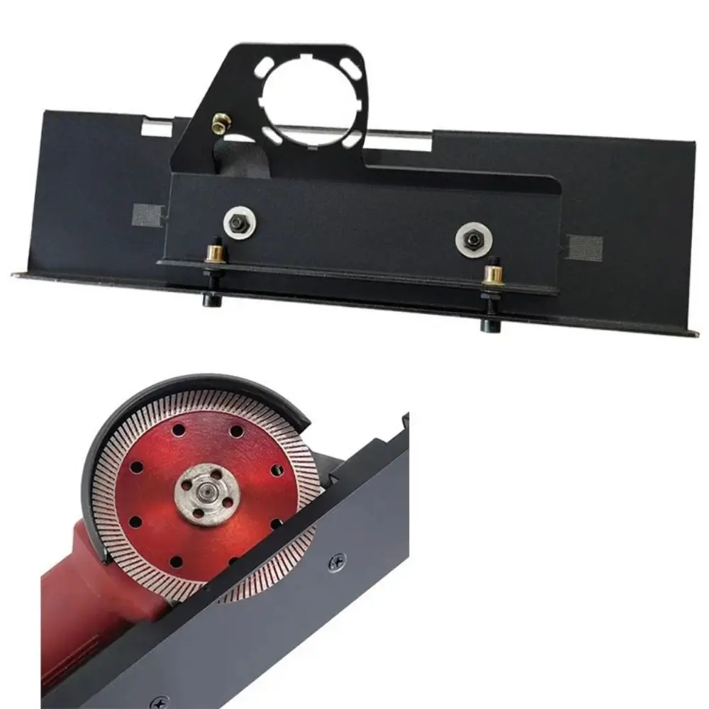 

43-45 Degree Angle Grinder Bracket Adjustable Tile Corner Cutting Chamfering Device Compact Begonia Corner Angle Cutting Tool