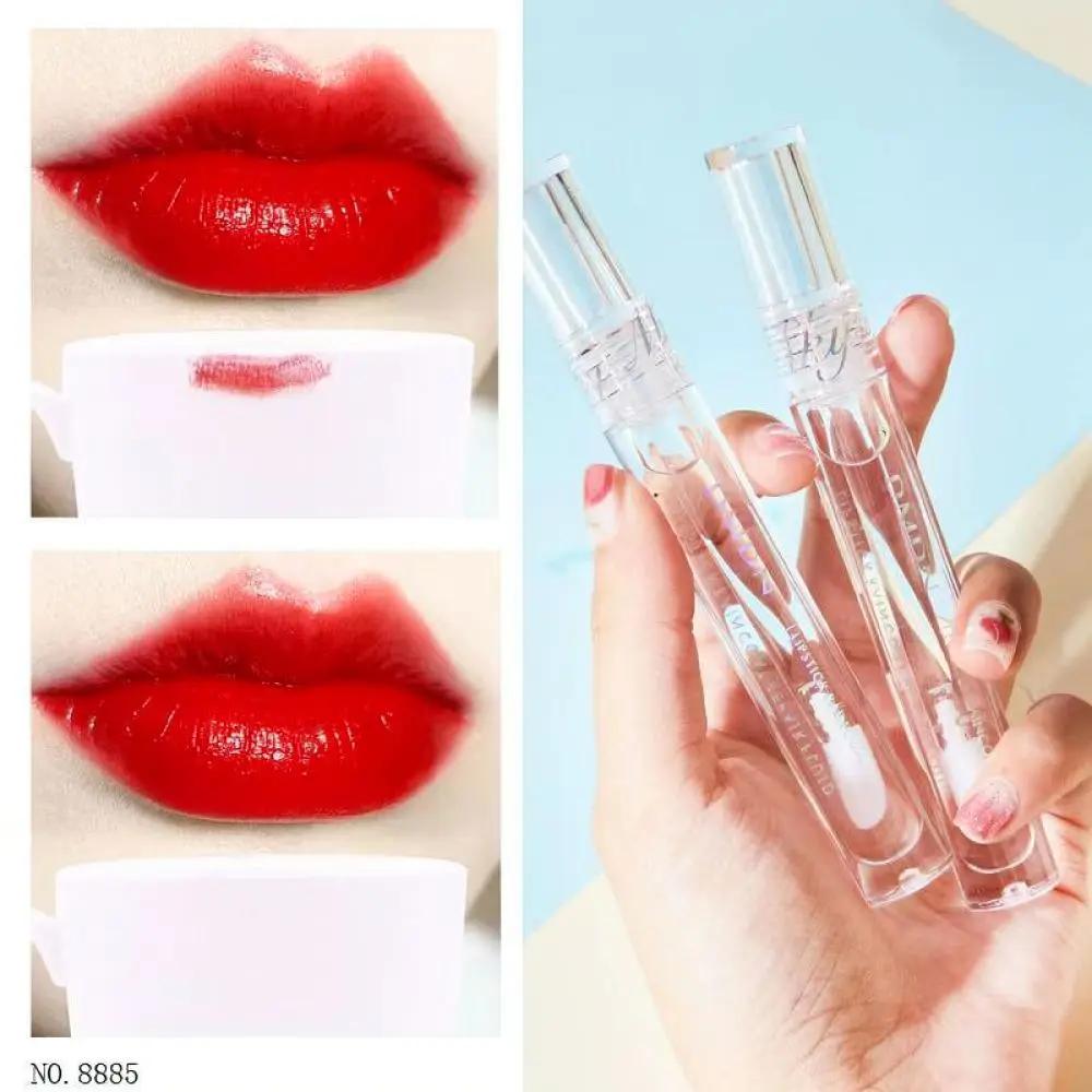 For DMDN Lipstick Fixative Waterproof Top Coat Long Wear Anti Smudge Transparent Shield Lip Makeup Supplies