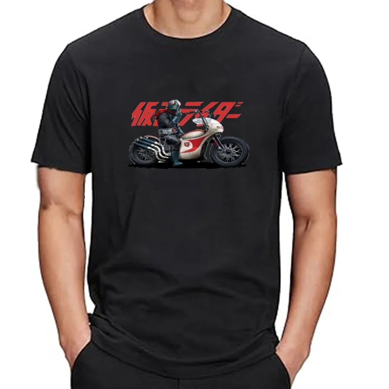 Camiseta informal de manga corta con estampado de dibujos animados para hombre, camiseta informal para amantes del hombr