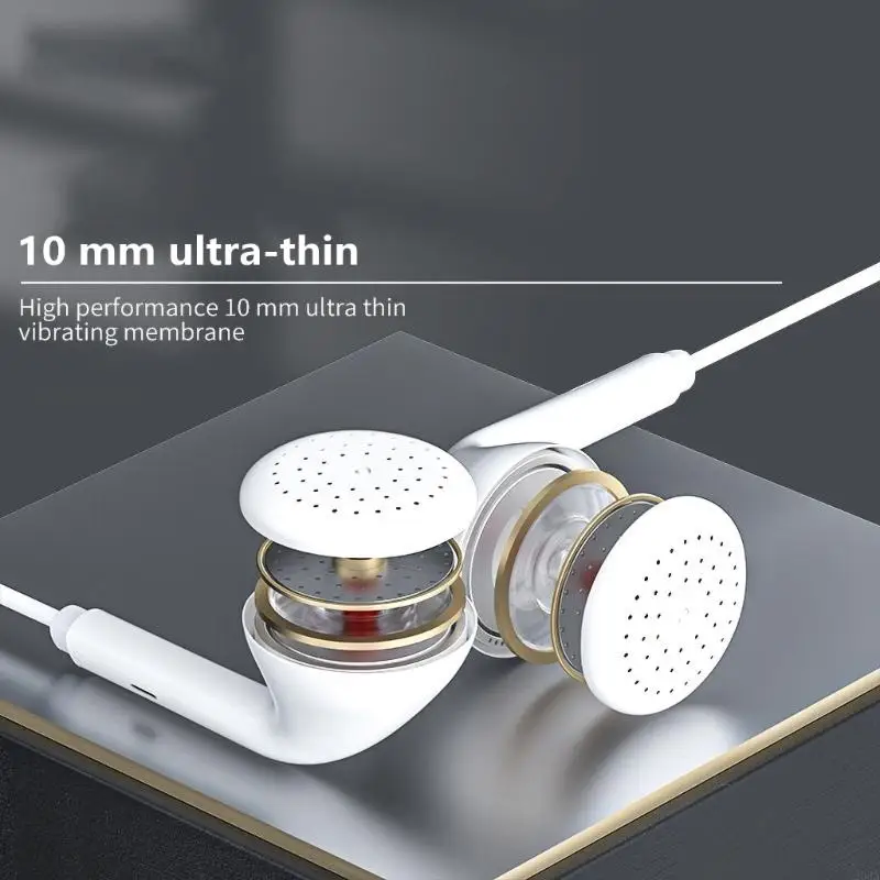 203A 학생을위한 제어 3.5mm 이어폰이있는 귀 헤드폰의 스타일 디자인