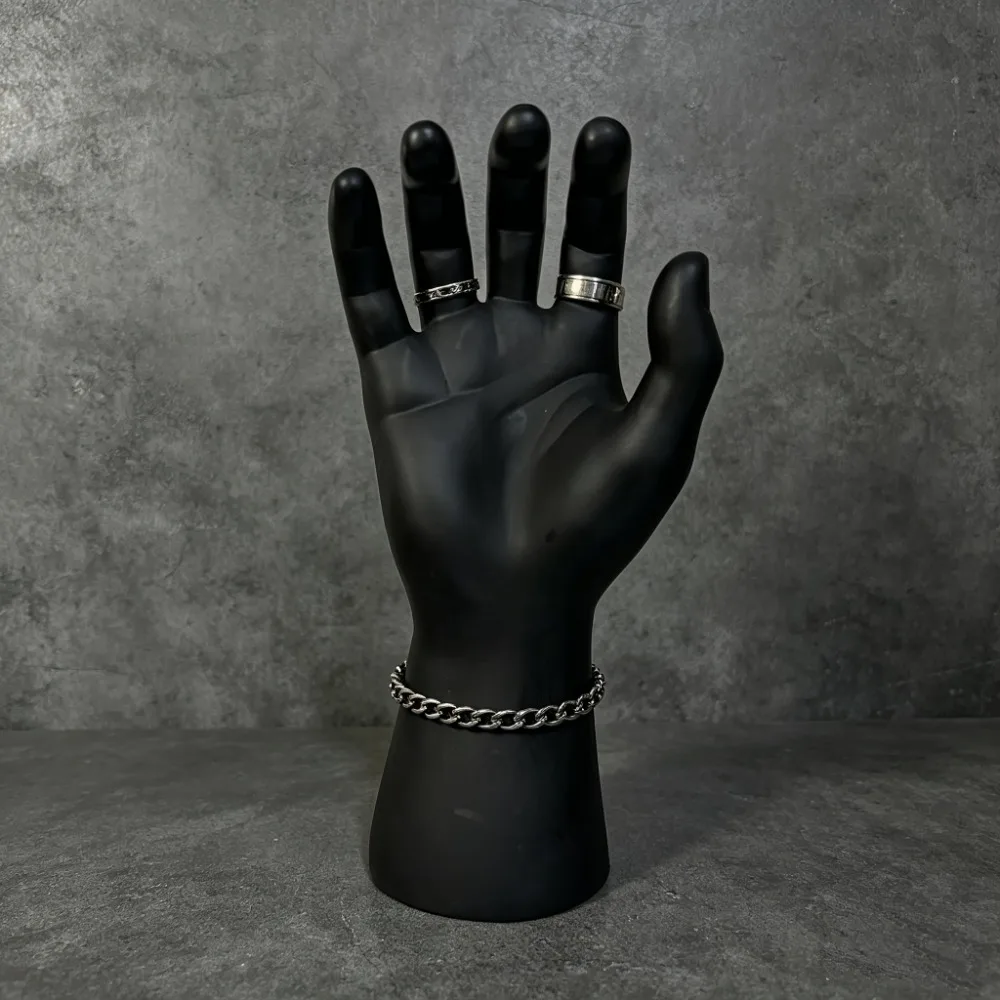 3D Printed Jewelry Display Hand Model Elegant Sturdy Bracelet Holder Durable Realistic Mannequin Hand Model Home Use
