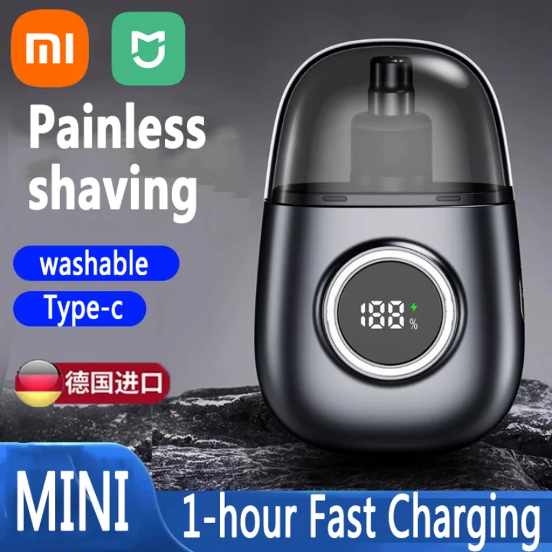 Xiaomi MIJIA Electric Nose Hair Trimmer Men's Mini Pocket Portable Nose Ears Hair Eyebrow Trimmer Rechargeable Painless Clipper