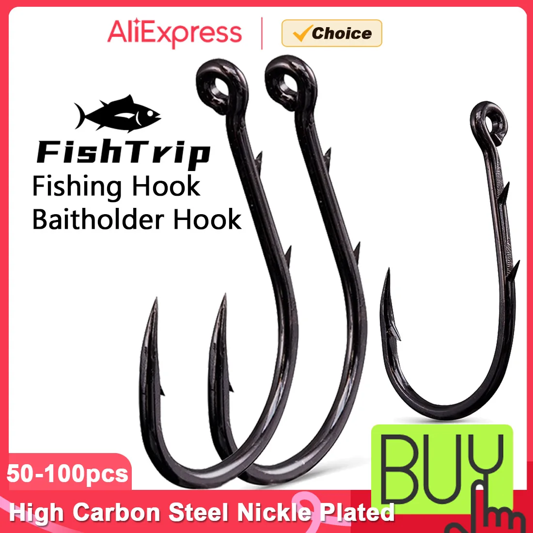 FishTrip Fishing Hook Octopus Baitholder Fishing Hooks 50-100pcs Sharp Barbed High Carbon Steel Offset Circle Hook for Saltwater - AliExpress 18 FishTrip Fishing Hook Octopus Baitholder Fishing Hooks 50-100pcs Sharp Barbed High Carbon Steel Offset Circle Hook for Saltwater - AliExpress 18
