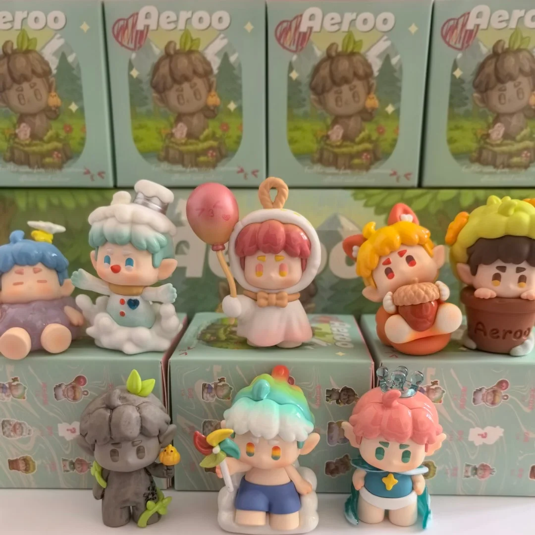 

Aeroo Realm Of Nature Series слепая коробка модная коллекционная фигурка-милая игрушка-дисплей для мужчин и женщин аутентичный подарок на день рождения