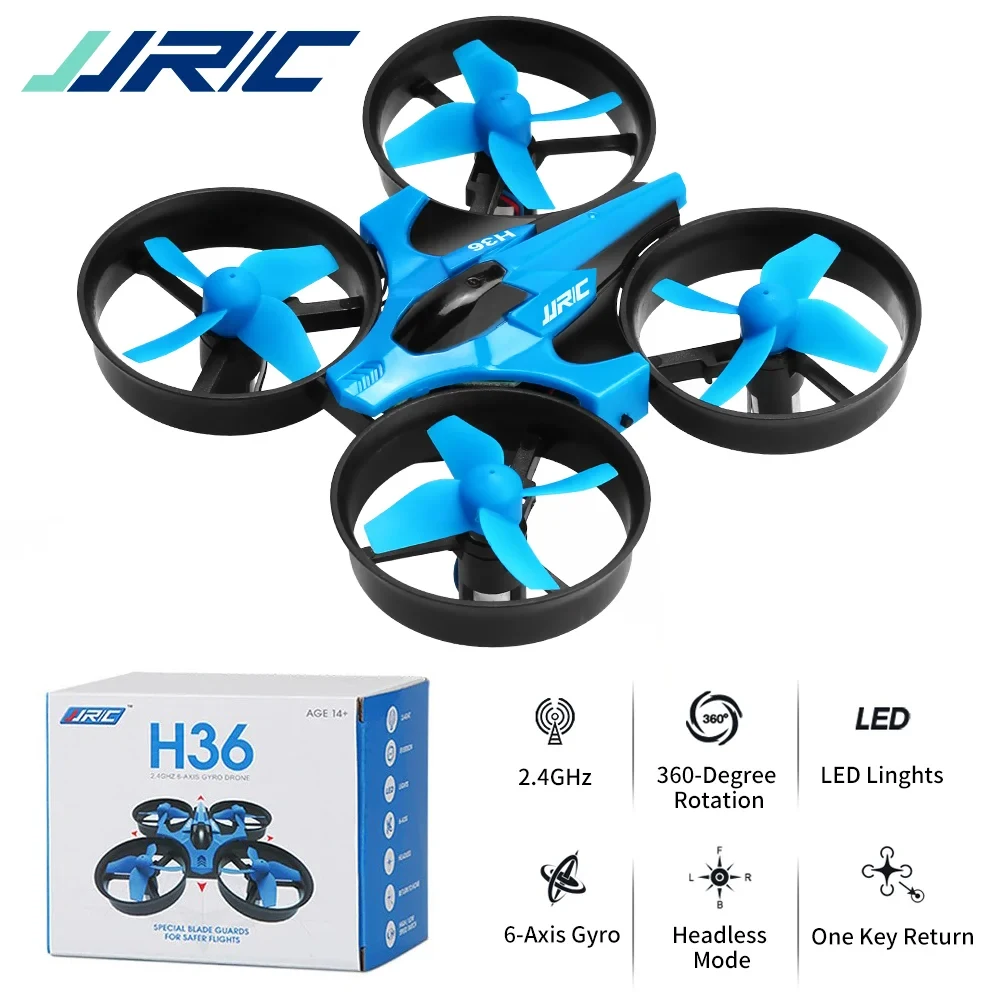 JJRC H36 Mini Rc 2.4G بدون طيار 6 محاور وضع مقطوعة الرأس بدون طيار تجنب الاصطدام هليكوبتر 360 ° ألعاب أولاد طائرات كوادكوبتر التقليب #2