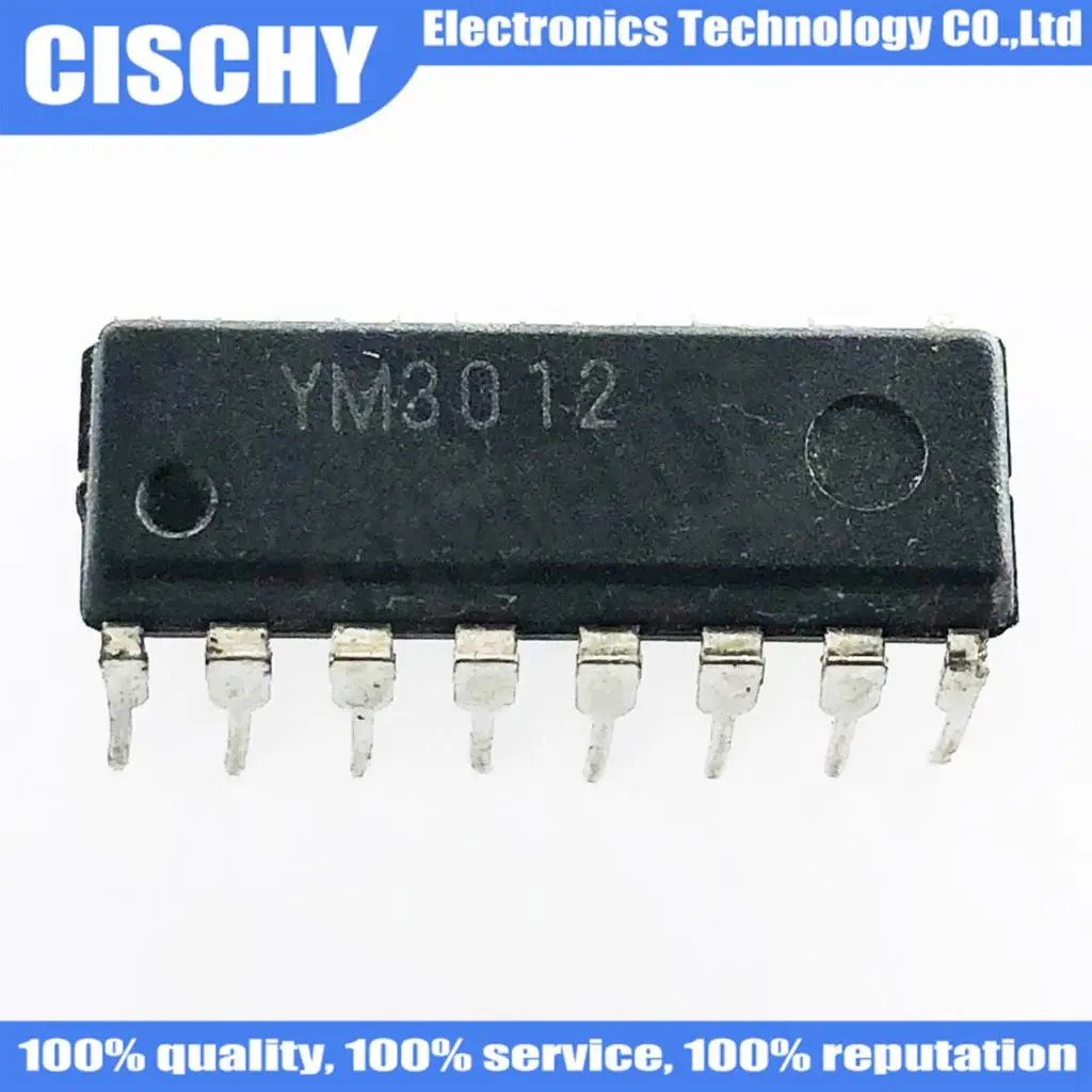 5pcs/lot 3012 YM3012 DIP-16 In Stock