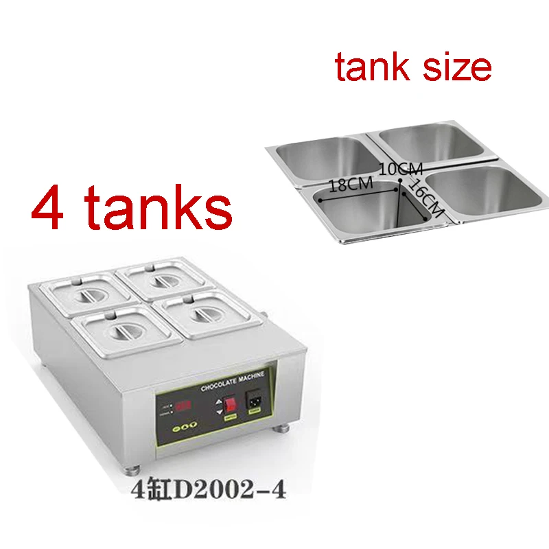 Commercial Digital Chocolate Melting Machine Electric Solid Butter Melter for Kitchen Use