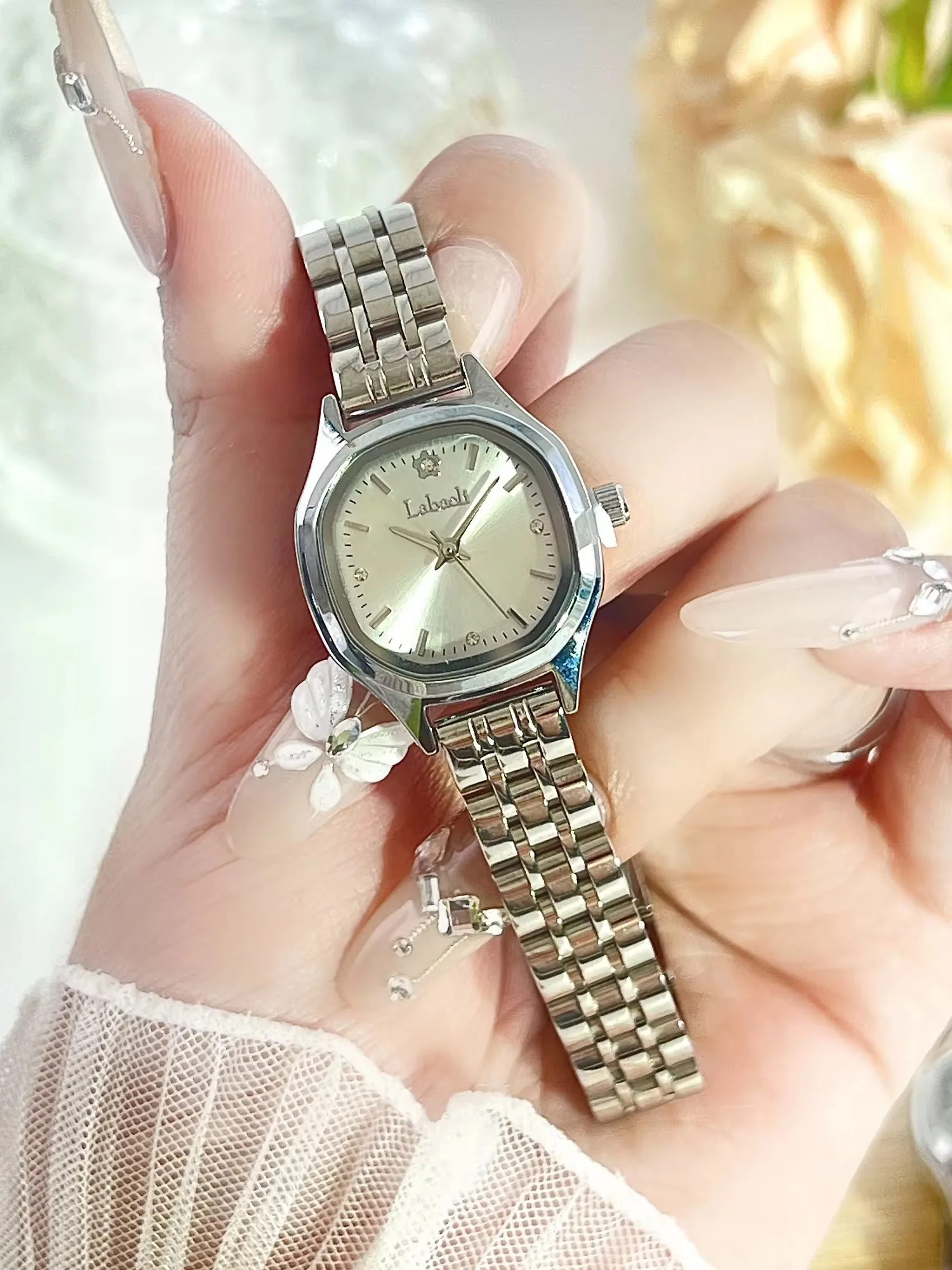 watch New simple and elegant temperament fashion ladies watch quartz watch Elegant female  Original gift Elegant accessories