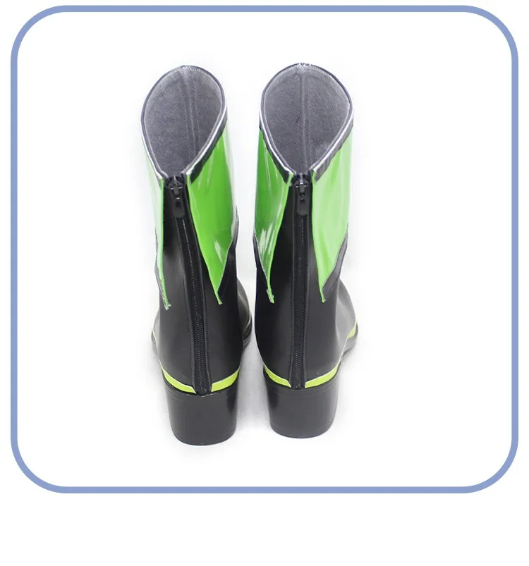 لعبة الأزرق الأرشيف سايبا ميدوري تأثيري أحذية أنيمي اكسسوارات تأثيري الدعائم أحذية بولي PU أحذية كرنفال الهالوين مخصص